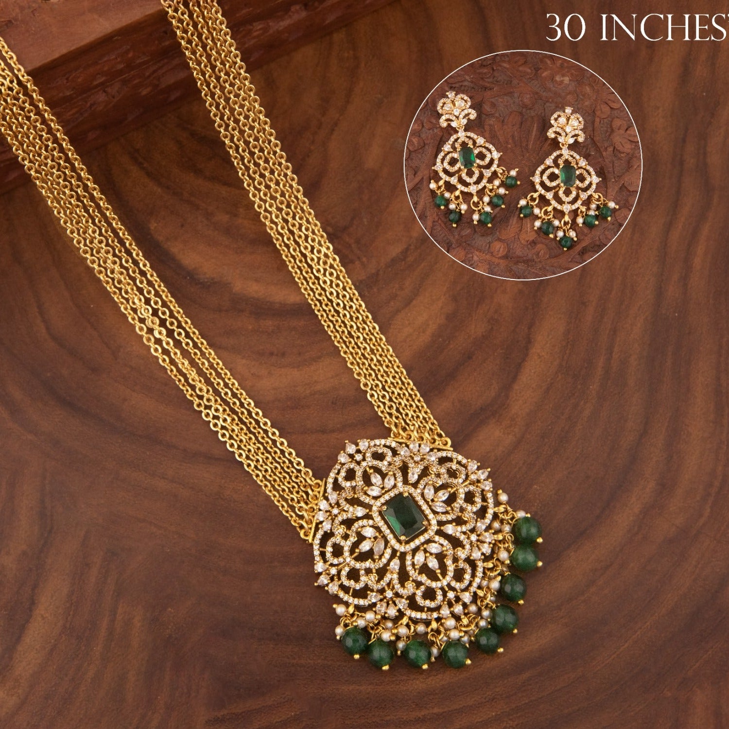 Traditional Chandraharam Necklace